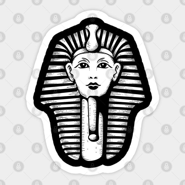 Egyptian Pharaoh, Black History, World History Sticker by UrbanLifeApparel